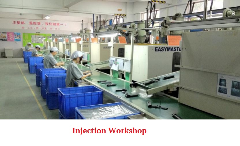 Plastic injection workshop